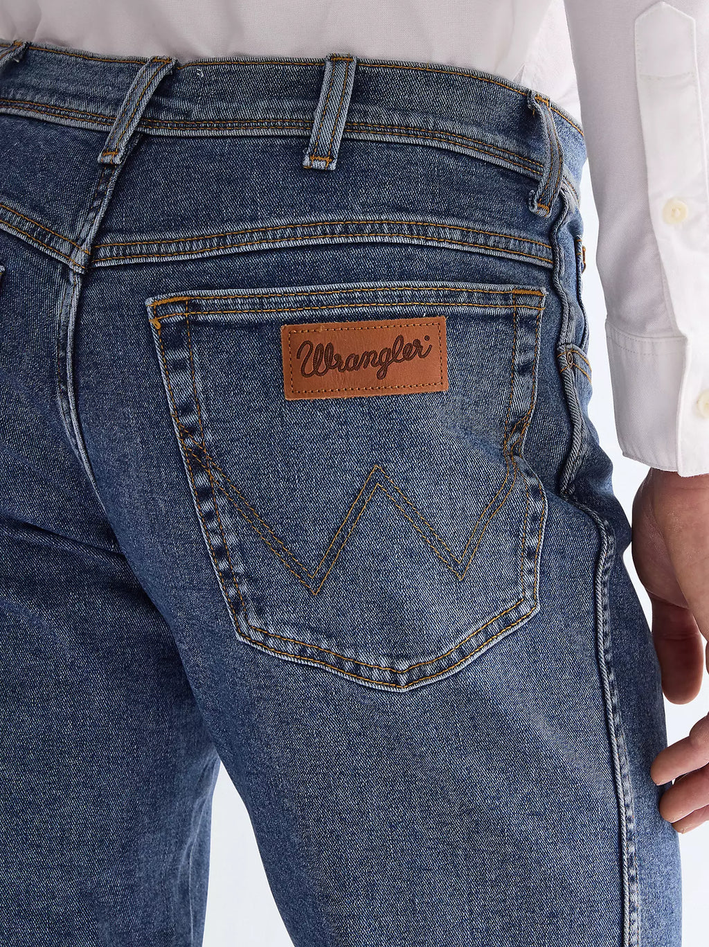 Wrangler Men's Texas Regular Fit Jeans – Stonewash